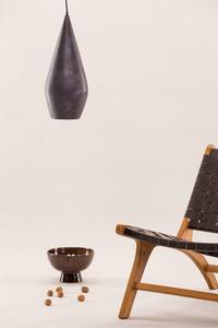 Потолочный светильник с шлифованным покрытием Vind, коричневый