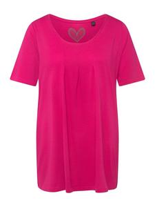 Футболка Ulla Popken, цвет fuchsia pink