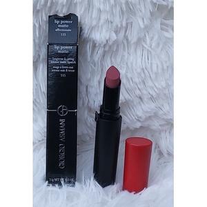 Помада Giorgio Armani Lip Power Matte Longwear Intense Matte Lipstick — выберите оттенок