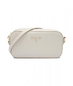 Сумка женская Patrizia Pepe кросс-боди кожаная, серый