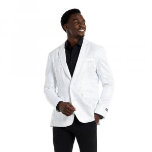 Мужской пиджак Suitmeister для рождественской, новогодней вечеринки, цвет Sequins White