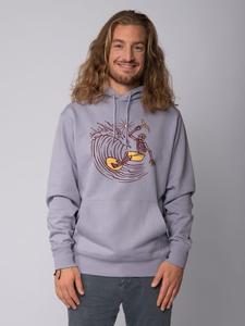Толстовка wat? Apparel Sweatshirt Surfing for life, цвет Lavender
