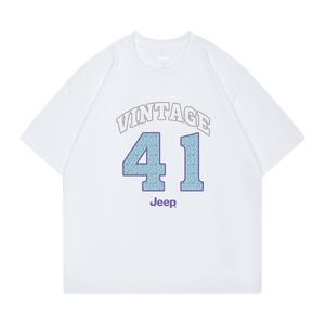 Футболка унисекс Jeep, абрикосовая