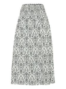 Юбка макси b.young Skirt Elsano, белый