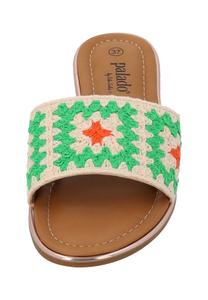 Мюли XAMI Palado by Sila Sahin, зеленый