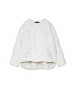 СТЁГНУТАЯ МУШКА «ТОРНАДО МАРТ» С МЕХОВЫМ СТЁГОЙ