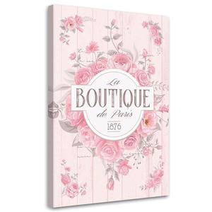 Картина арт-принт KUNSTLOFT La Boutique de Paris 1876, светло-розовый