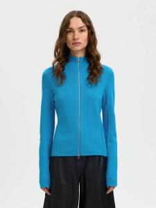 SELECTED Кардиган из трикотажа в цвете лазурный