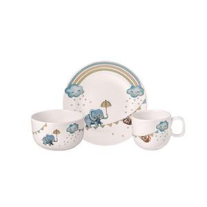 Набор детской посуды walk elephant fine china 3 предм 3 предм Villeroy & Boch, мультиколор