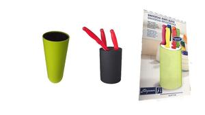 Современный блок ножей из пластика, практичное и вариативное место для хранения ножей Conny Clever