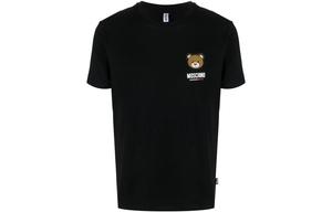 Футболка с принтом "Мишка Лео" Moschino, черный