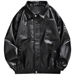 Кожаная куртка Unisex Jeep белая