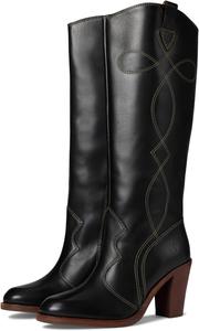 Ботинки Frye Women's Corinne Tall Deco Stitch, Black