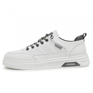 Противоскользящие износостойкие низкие скейтерские кеды для мужчин NMR, белый