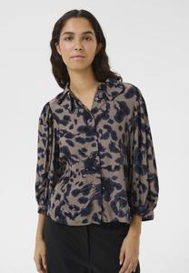Блуза Karen by Simonsen Button-down blouse, Ashley/Light Brown