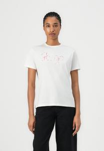 Футболка с принтом DAMACIA HUGO, белый