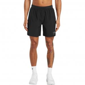 GYMSHARK Шорты SPEED 7' Casual мужские Black