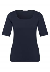 STREET ONE Футболка в темно-синем цвете