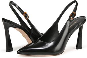 Туфли Veronica Beard Callie Slingbacks, цвет Black Leather