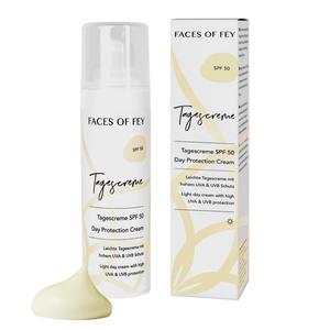 Солнцезащитный крем tagescreme spf 50 -30ml Faces Of Fey, объем 30мл