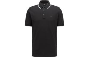 Футболка поло мужская черная HUGO BOSS