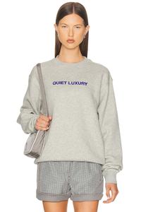 Quiet Luxury Crew Neck Свитшот Museum Of Peace And Quiet, Ash