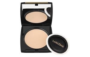 LANKOU пудра для фиксации макияжа Dual Finish сухая и влажная, стойкая, не размазывается, не переносится, придает сияние 19г LANCOME