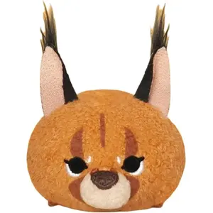 Дикая кошка животного мира, мягкая и милая плюшевая кукла высотой 5,5 см BAMBOO MATES