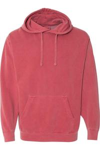 Толстовка с капюшоном Comfort Colors Garment-Dyed, малиновый