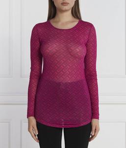 Блуза Slim fit Pinko, розовый