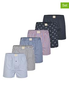 MG-1 Комплект из 6 штук: боксерские трусы разных цветов