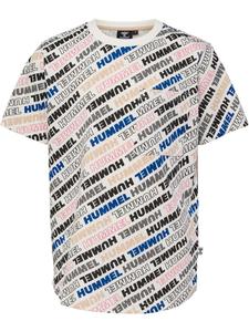 Футболка "Caleb T-Shirt S/S" белого цвета Hummel