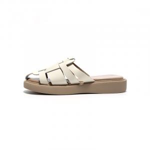 Мюли женские с закрытым носком женские Zhr, бежевый