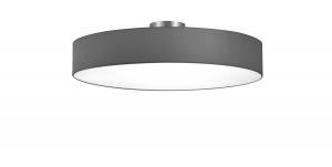 Потолочный светильник Trio Leuchten, 65x17 см, серый/никельа