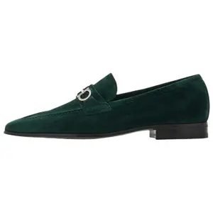 Мужские повседневные туфли GANCINI цвета мох Ferragamo, Moss Green