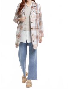 Куртка с вырезом на воротнике в цвете «светлый бутон розы» Tribal, Light Rosebud