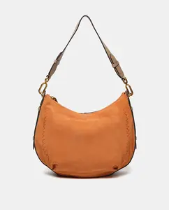 Сумка через плечо Oceans Diary из оранжевой замши Abbacino, оранжевый