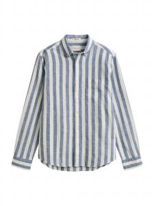GANT Бизнес-рубашка Regular fit в синем цвете