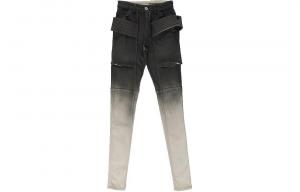 Джинсы женские Rick Owens Drkshdw, черный / серый