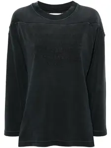 Толстовка с аппликацией MAISON MARGIELA, серый