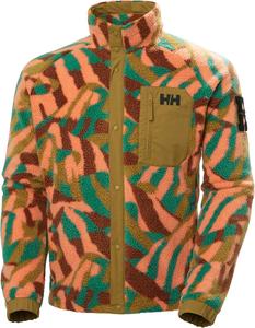 Helly-Hansen мужская куртка Panorama Printed Pile Snap Helly Hansen, 302 Iron Oxide Jpb Aop