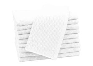 Гостевое полотенце Zollner 00000471 10 шт, 30x1x50 см, белый