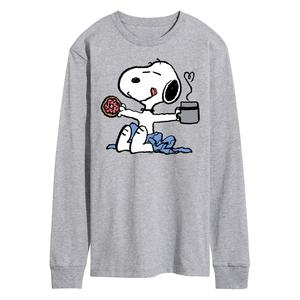Мужские брюки с арахисом Snoopy Donut Coffee с длинным рукавом Licensed Character