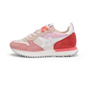 SUN68 Женские повседневные кеды с амортизацией Low Top Z35211-39 Пыльно-розовый, цвет Z35211-39 Dusty Pink