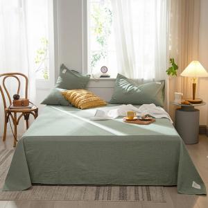 Avivi Простыня на резинке 180х200 см из 100% хлопка, цвет Mozhi Green