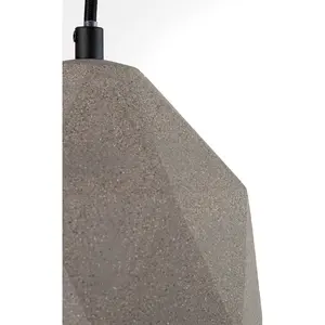 Подвесной светильник FREE-TOWN E27 LED, E27, лампа для гостиной, столовой и кухни, с регулируемой высотой Paco Home, песочно-серый