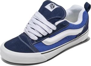 Кроссовки Vans Knu Skool для взрослых унисекс, белый/синий/темно-синий