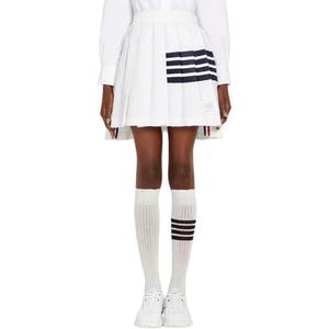 Повседневная короткая юбка женская THOM BROWNE, белый