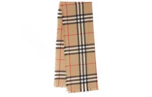 Burberry Женский вязаный шарф, Beige