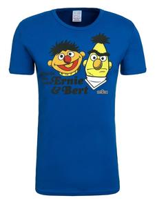 Футболка Logoshirt T-Shirt Ernie und Bert, синий